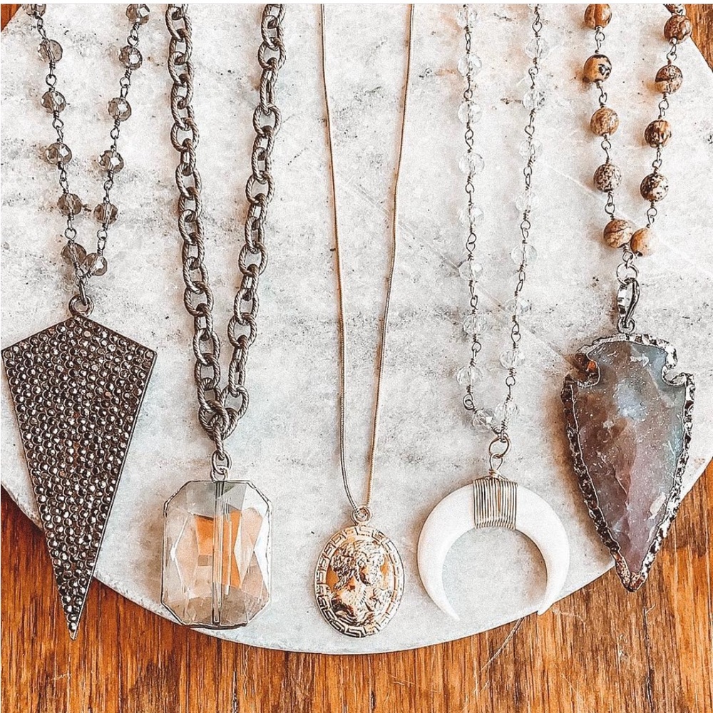 Raw & Rebellious pendant necklace